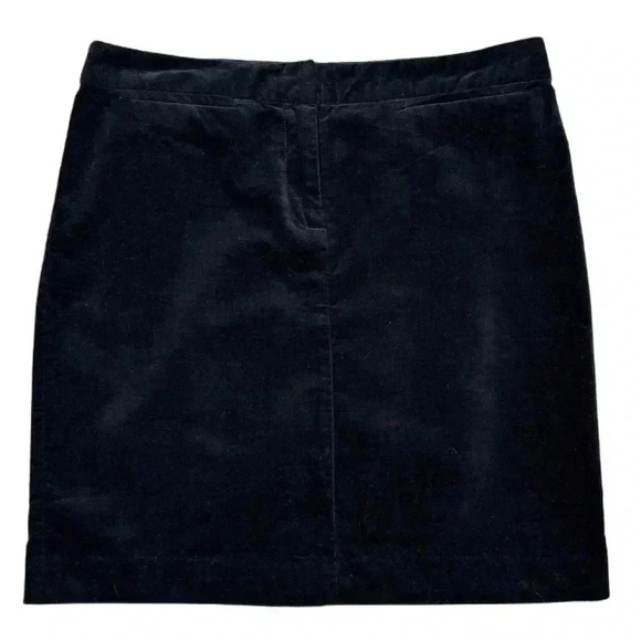 J. Jill Dresses & Skirts - {J. Jill} Velvet Stretch Cotton A-Line Just Above Knee Length Midi Skirt